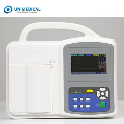 UN8003 ISO CE อนุมัติเครื่อง ECG ดิจิตอล 3 ช่อง