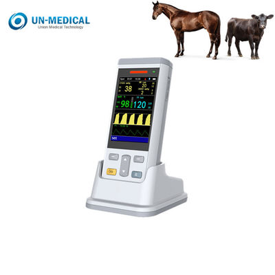 CE ISO SPO2 EtCO2 PR อุปกรณ์การแพทย์สัตวแพทย์มือถือ Vital Signs Monitor