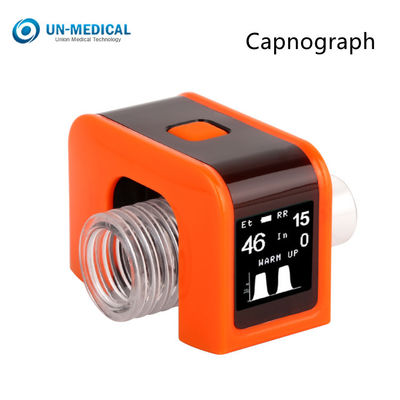 แบบพกพา Medical EtCO2 Monitor Capnography EtCO2 Sensor End Tidal Co2 Monitor