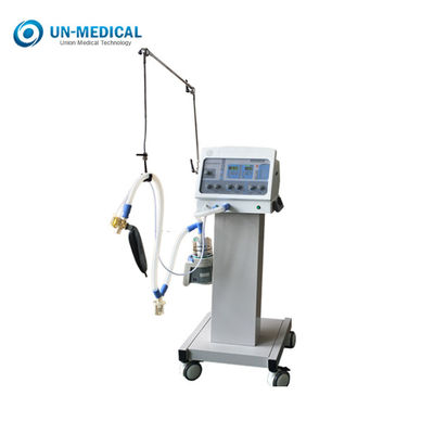เครื่องช่วยหายใจ ICU สำหรับผู้ใหญ่สำหรับเด็ก 40% -100% FiO2 Hospital Breathing Machine